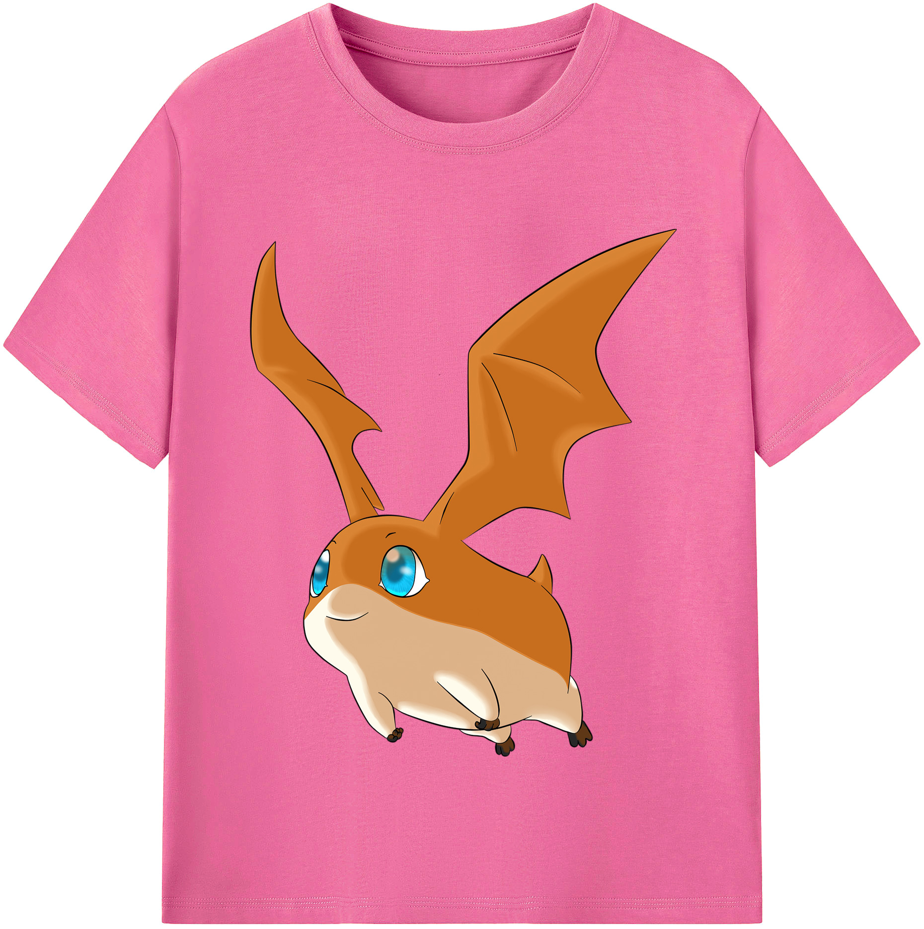 （画像用） Digimon デジタルモンスター/デジモン レディースカジュアルプリントTシャツ（綿100％）
